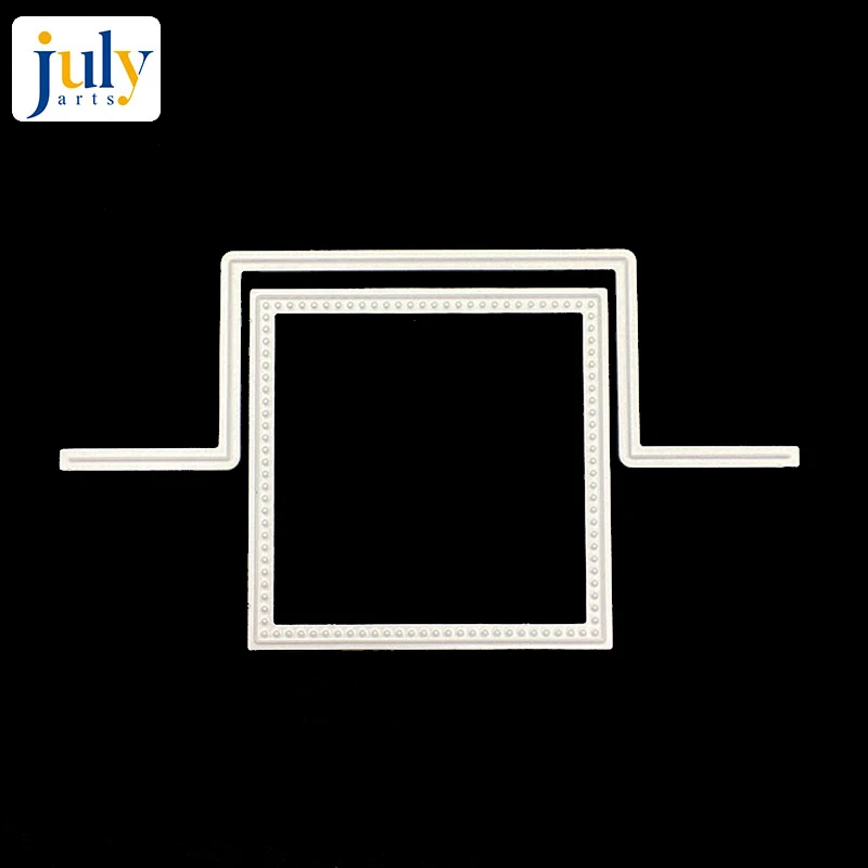 

Julyarts Square Frame Dies Scrapbooking Stencils For Paper Cards Craft Die DIY Embossing Blade Punch Stencils Dies