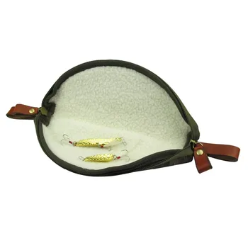 

Tourbon Vintage Canvas Fishing Wallet Pouch Bait Storage Case Rifle Bolt Holder Fishing Accessories