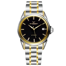 MONTRE Mécanique mens Automatique de luxe horloge mode Hommes étanche Montre d’affaires top qualité marque montre-bracelet militaire vintage