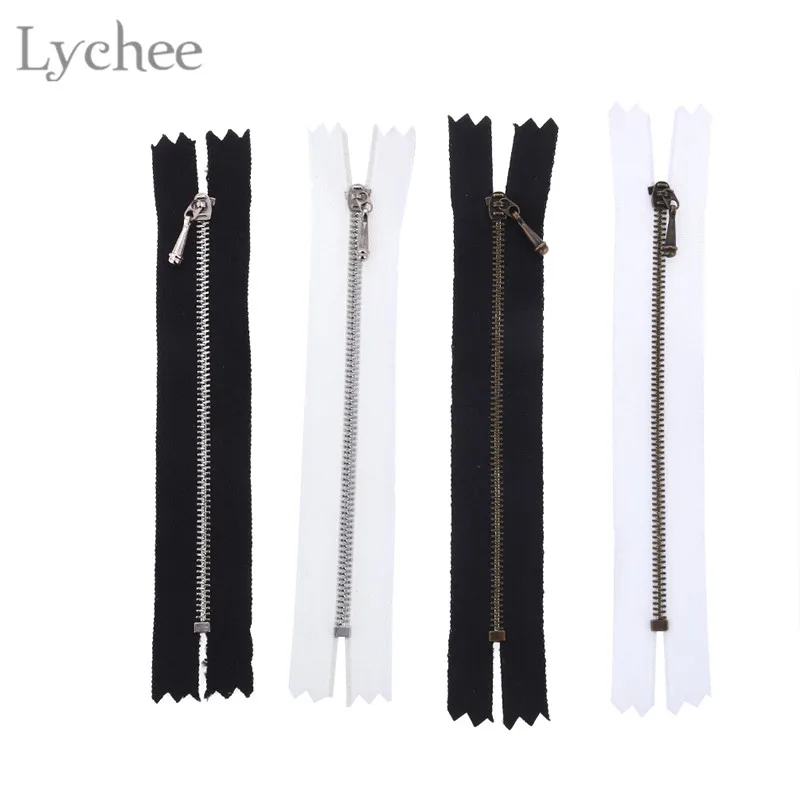 Lychee Life 3 шт. Мини молния Кукла одежда DIY ручная швейная для сумок скрапбукинга