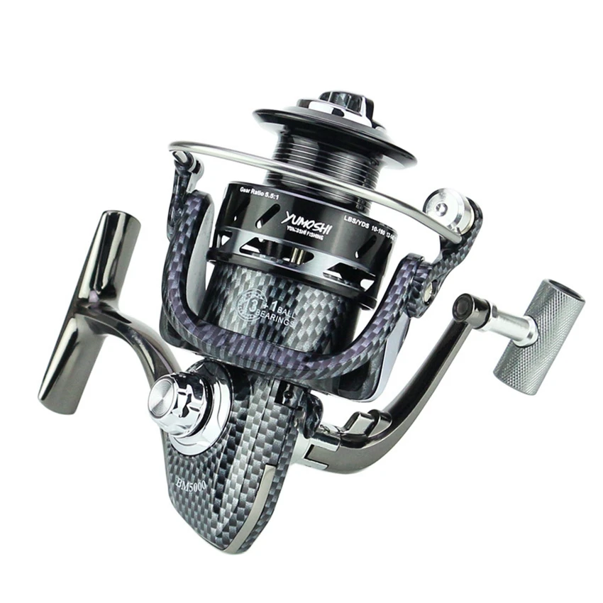 

Upgraded Exclusive Quality Metal Head Spinning Fishing Reel 13BB Speed Ratio Sea Lake River Fishing Spinning Wheel