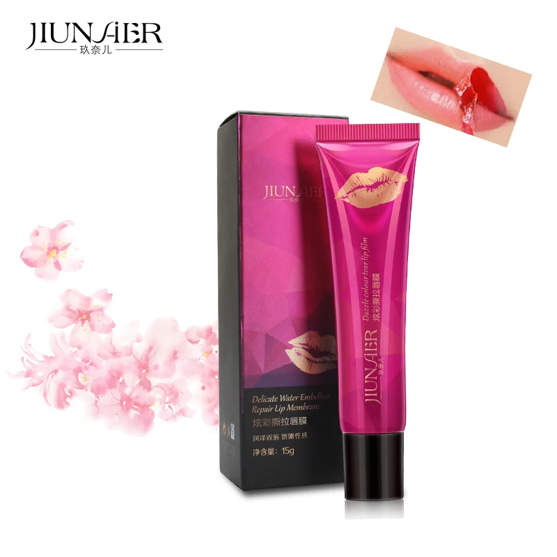 

Dazzle Color Tear Lip Film Improve Fine Lines Exfoliating Moisture Essence Lip Care Soothing Drying Wrinkles Lip Mask Skin Care