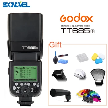 

Godox TT685S GN60 TTL Flash Light Speedlite 230 Full Power Auto/Manual Zooming for Sony DSLR Cameras A77II A7RII A7R A58 A99