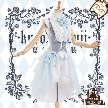 

Anime Black Butler Ciel Phantomhive Blue Lotus Suit Elegant Gorgeous Uniform Cosplay Costume Halloween Carnival Free Shipping.