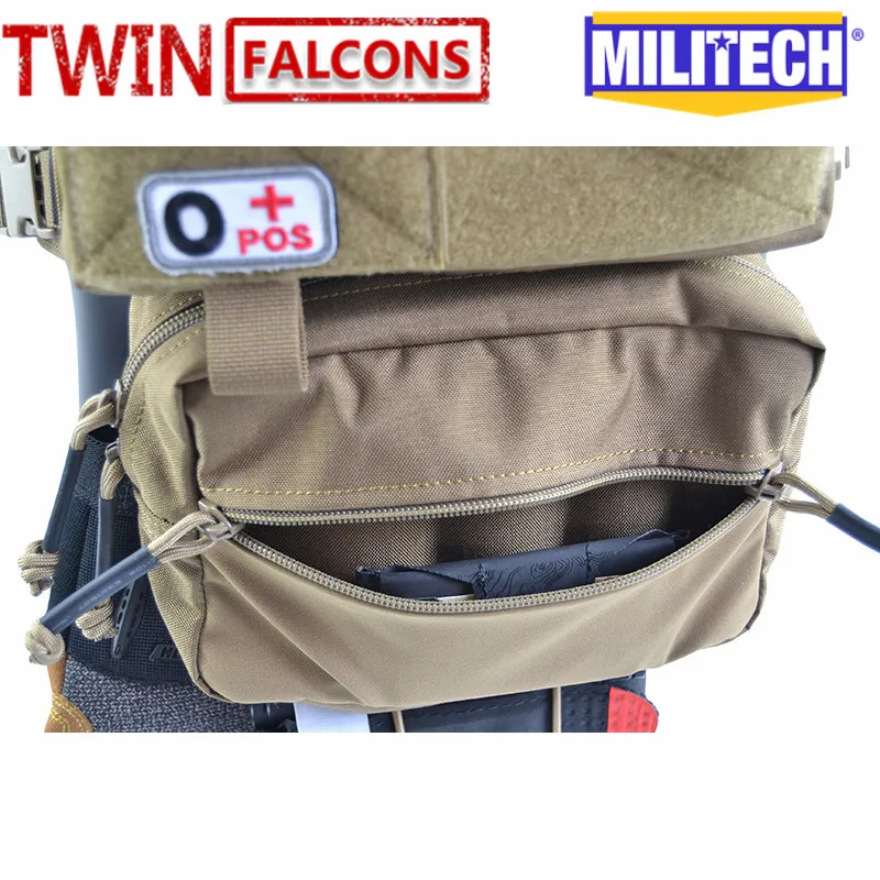 MILITECH Twinfalcons 500D Подлинная Cordura Mil Spec Военная MK3 нагрудная пластина для снаряжения боевой тактический жилет армейский Spiritus Rig