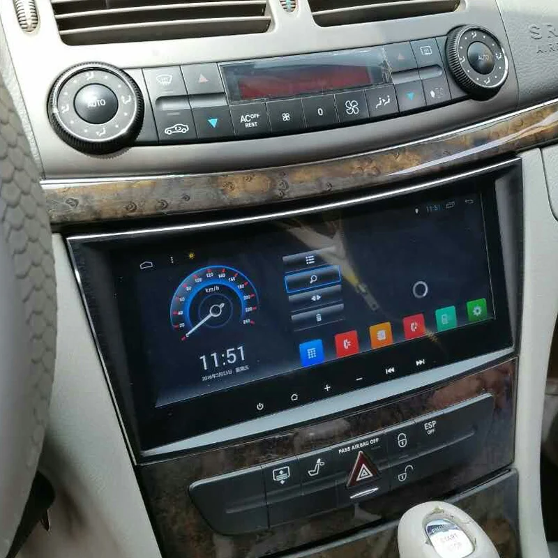 Автомобильная навигационная система GPS 9 дюймов 2 Гб ОЗУ Android 8 1 Авторадио DVD плеер