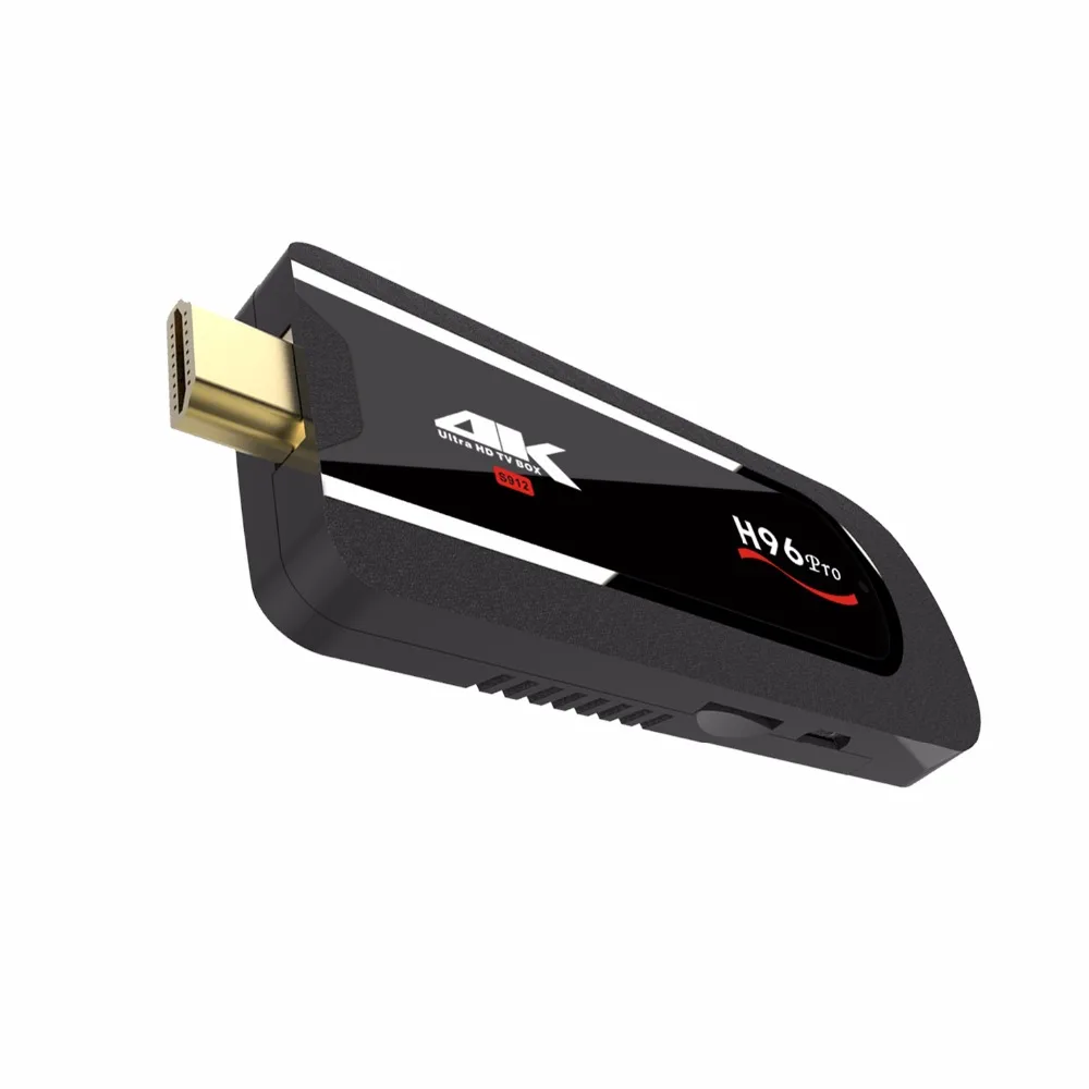 H96 Pro Android TV Stick OS 7,1 Amlogic S912 Octa Core 64Bit BT4.1 2,4g 5G Wifi TV Dongle 2G RAM 16G 8g ROM 1080 p 4 K HD Mini Pc