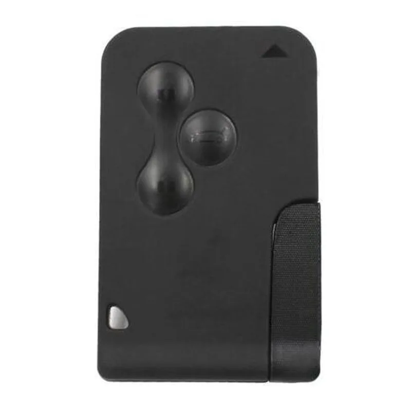 3 Button Smart Card For Renault Clio Logan Megane 2 Koleos Scenic Case Black Car Key Fob Shell With Small | Автомобили и