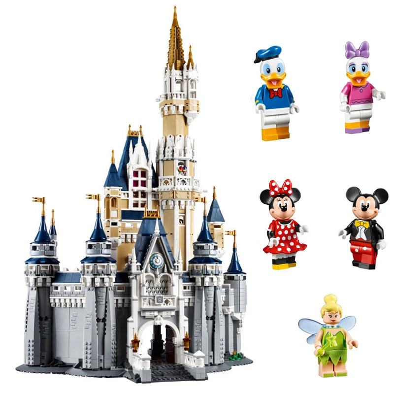 

16008 Cinderella Princess Castle City set 4080pcs Model Building Block Kid DIY Toy Birthday Gift Compatible 71040