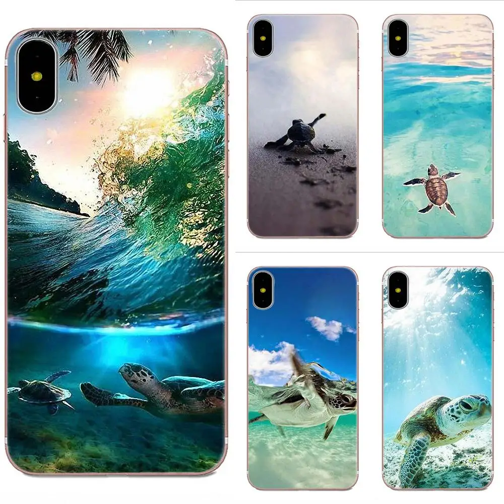 

For Xiaomi Redmi Note 2 3 3S 4 4A 4X 5 5A 6 6A Pro Plus Coque Shell Cute Sea turtle coque