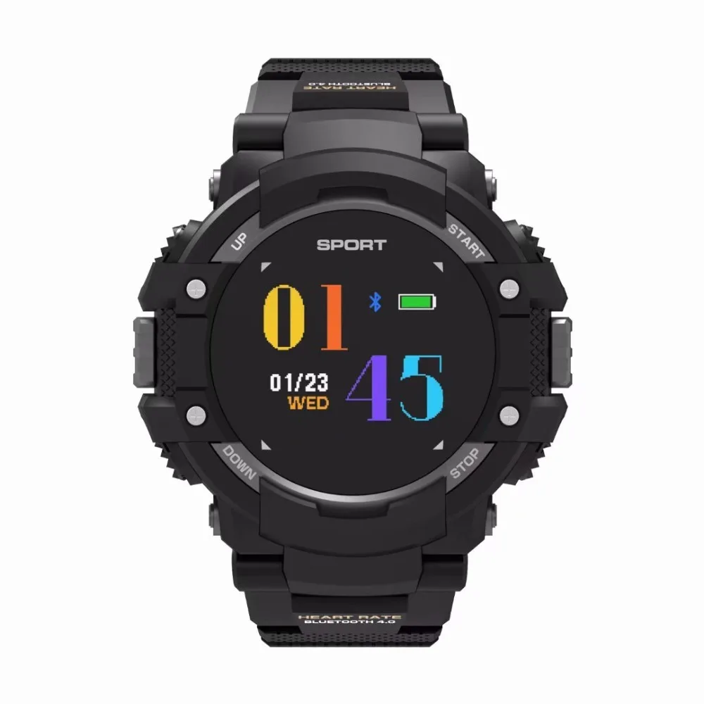 

RUIJIE F7 GPS Smart Watch IP67 Waterproof Fitness Activity Tracker Heart Rate Altimeter Barometer Compass Outdoors Smartwatch