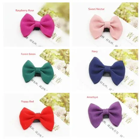 Бесплатная доставка 500 шт. Wispy Clippy Mini Hairbow value bundle-ручная работа банты для волос |