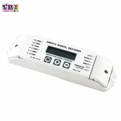 BC-820 DMX-SPI декодер сигналов конвертер dmx-spi DMX512 контроллер для LPD6803 LPD8806 WS2811 WS2801 WS2812B светодиодная Пиксельная лампа