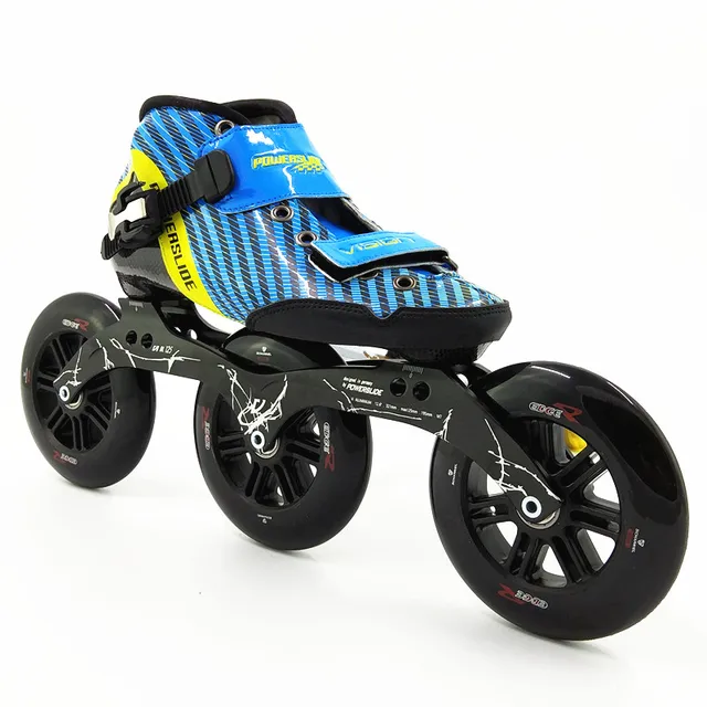 3*125mm Professional carbon Glass Fiber Adults Professional Patins