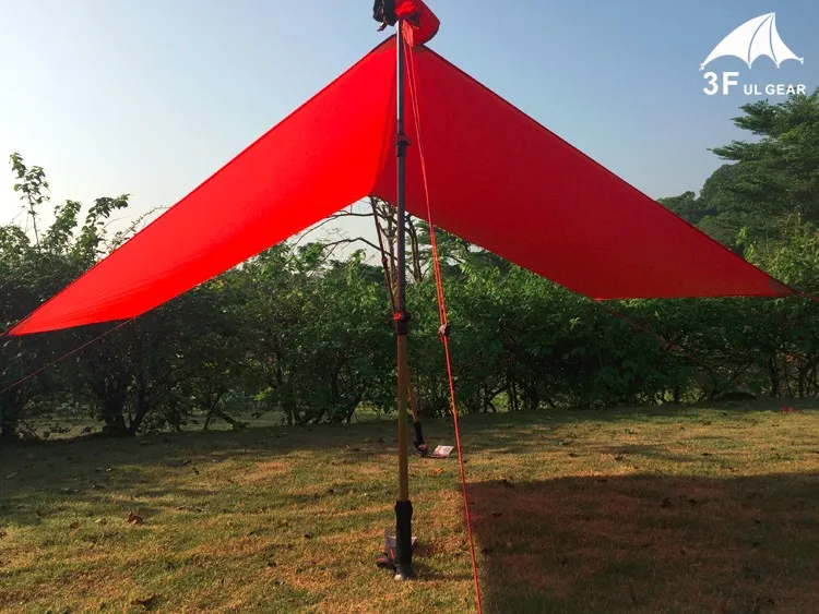 3F UL Gear Ultralight Tarp Awning Lightweight MINI Sun Shelter Camping