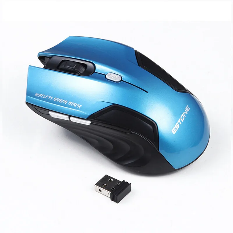 Лучшая цена Беспроводная Мини 2 4G оптическая игровая мышь для компьютера ПК