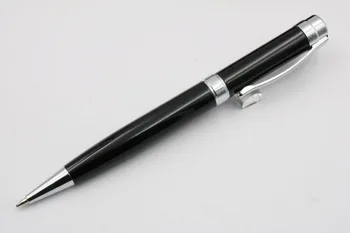 

student silver With Black Raised Grain Ball Point Pen Baoer