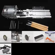 Wood Working DIY Wood Lathe Mini Lathe Cutting Machine Table Saw Polisher For Cutting Polishing Woodworking