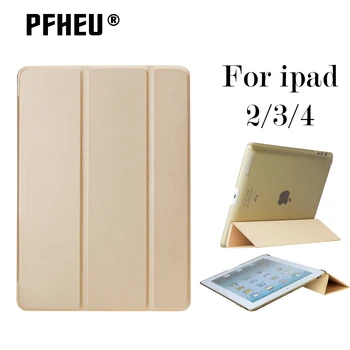 

Fashionable PU Leather Tablet Smart Case Cover Ultra Slim Designer For Apple iPad 2 3 4 iPad2 iPad3 iPad4 Retina