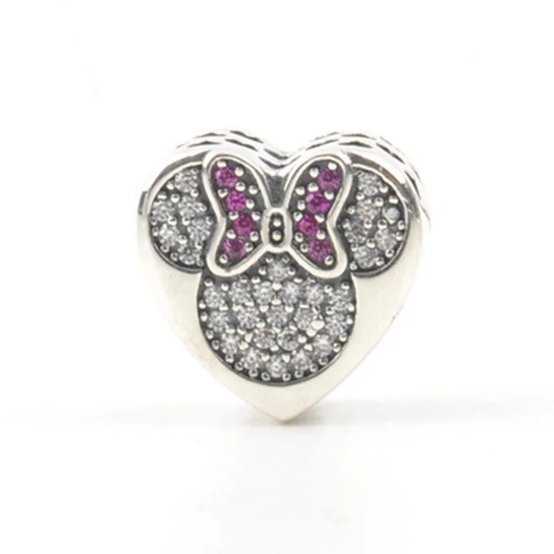 Authentic 925 Sterling Silver Bead Charm Love Heart Beads Fit PAN Bracelet Bangle Jewelry | Украшения и аксессуары