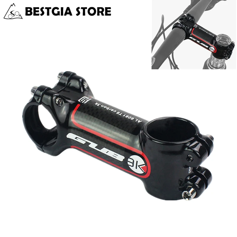 133g 3k Full Carbon Fiber Bicycle Stem MTB Road Bike Carbon Stem 31.8mm