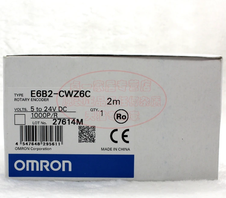 E6B2CWZ6C OMRON энкодер E6B2-CWZ6C 2500 2000 1800 1024 1000 600 500 400 360 200 100 60 40 30 20 P/R 5-24v B