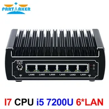 Aliexpress - Partaker DDR4 Pfsense Mini PC 7th Gen Kaby Lake Intel i5 7200u 2.5GHz Dual Core Fanless Mini Server PC support AES-NI