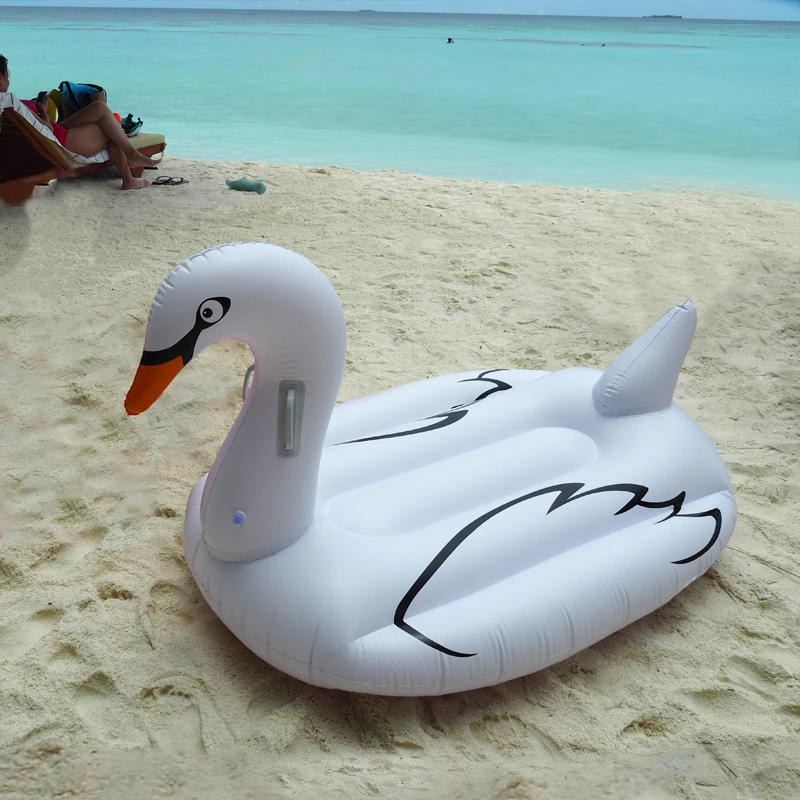 Funny Giant Inflatable Swan Pool Float 