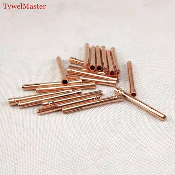 

15pcs Argon Welding TIG Torch Consumable 1.0mm 1.6mm 2.0mm 2.4mm 3.0mm 3.2mm TIG Tungsten Electrode Collet