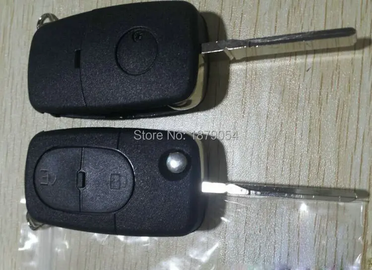 VW flip remote key case shell 2 button (Round)(24).jpg