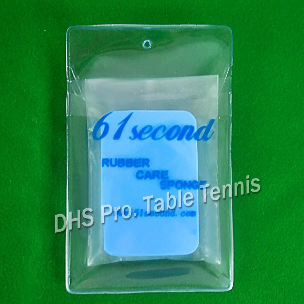 61 الثاني مضرب تنس الطاولة الإحترافى الرعاية الاكسسوارات المطاط طبقة رقيقة واقية + نظافة الإسفنج + مضرب حافة حماية الشريط