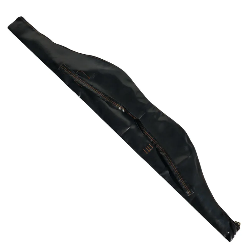 153x27cm Archery Traditional Recurve Bow Bag PU Leather Traditional Bow Carry Case Holder Arrow Bow Accessories