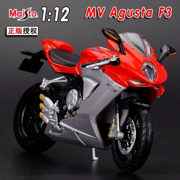 

1:12 Alloy motorcycle model , high simulation metal casting motorcycle toys,Agusta MV AGUSTA F3, free shipping