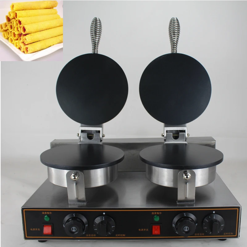 High Quality Cheapest snack egg roll maker machinein Waffle Makers