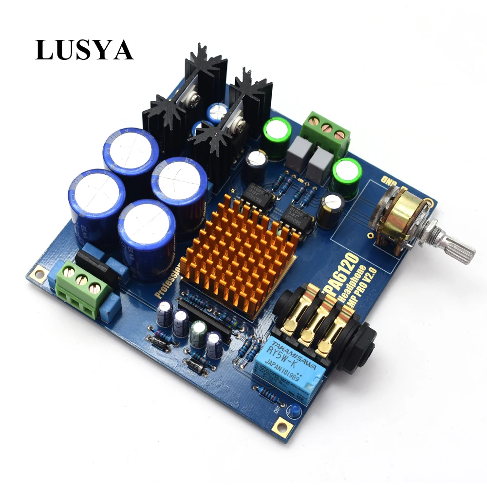 Lusya TPA6120A2 Hi-Fi Headphone Amplifier Board Athens Imperial Enthusiast Fever Audio Amplifiers DIY/finished board