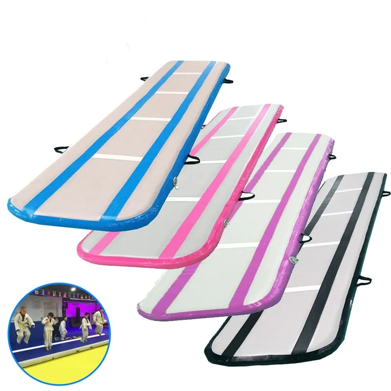 

Inflatable Air Track Training Tumbling Floor Gymnastics Practice Pad GYM Mat Cheerleading Mat Trick Pad For Taekwondo Gym Sports