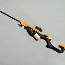 Overwatch HalloweenTerror Ана кожа вурдалак оружие Косплей Реплика биотическая винтовка Pro'p