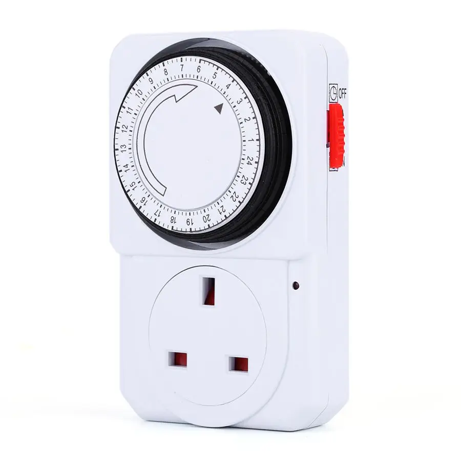 

Mechanical Kitchen Cooking Home Timer Smart Socket Switch Plug Counter 24 hours Alarm Timer