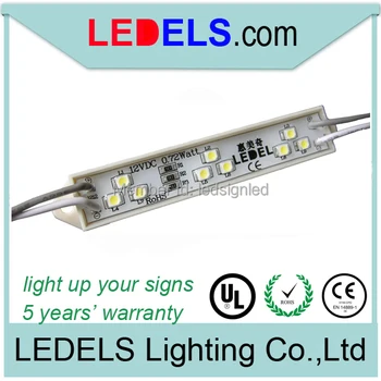 

light box leds for signs 0.72w powered by everlight 3528leds ce rohs led modules backlighting in channel letter sign