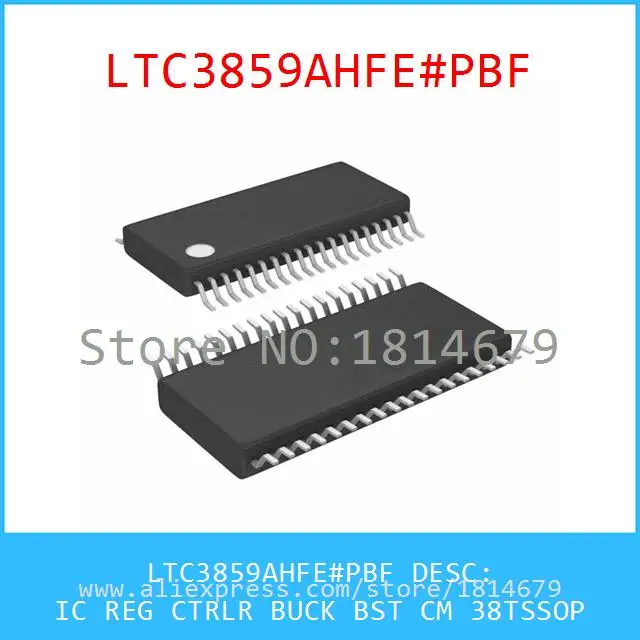 1PCS/lot LTC3859AHFE#PBF IC REG CTRLR BUCK BST CM 38TSSOP LTC3859AHFE 3859 LTC3859 |