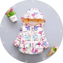 BibiCola/Рождественская куртка для маленьких девочек; осенне-зимняя теплая одежда для маленьких детей; плотные пальто для малышей; куртка для новорожденных девочек; clthing