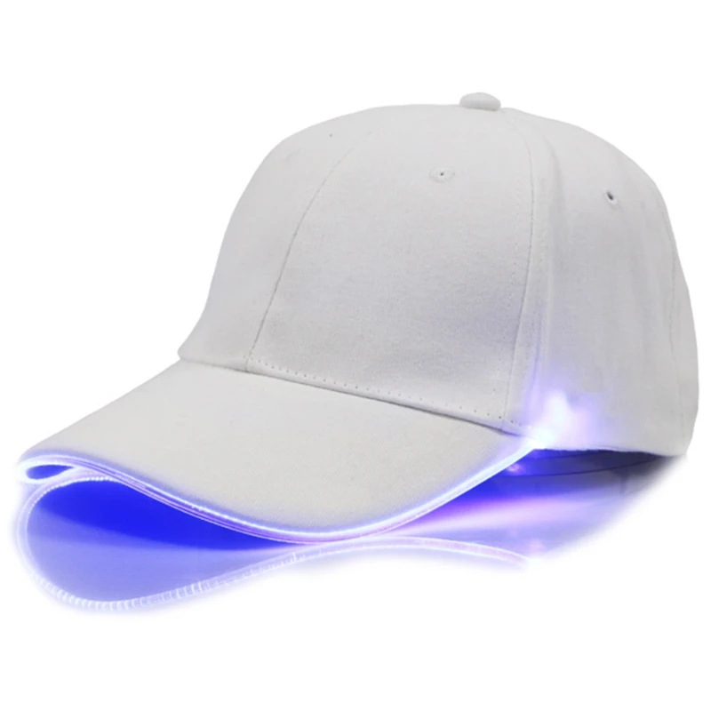Модный крутой светодиодный светильник, бейсбольные кепки, светящиеся регулируемые шапки унисекс, новинка