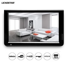 Leadstar 10 дюймов DVBT2/ATSC и аналоговый мини Led HD tv Все в 1 автомобильный телевизор Поддержка USB TF карта Hd разрешение Встроенная зарядка аккумулятора