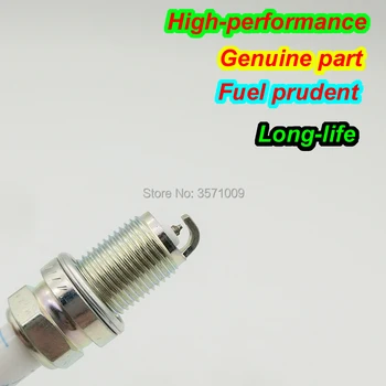 

4pcs sparking plug PFR6Y double platinum high quality car auto Spark Plugs automobile ignition plug FOR 9331 MG