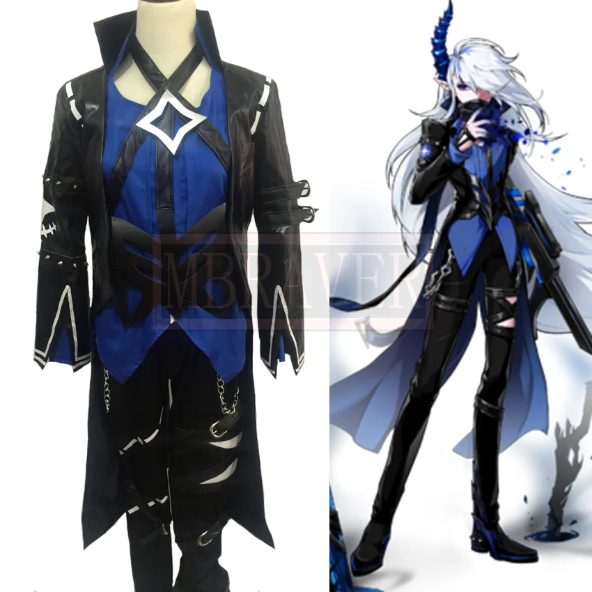 Elsword Demonio Coel Сиэль косплей костюм Хэллоуин униформа наряд на заказ любой