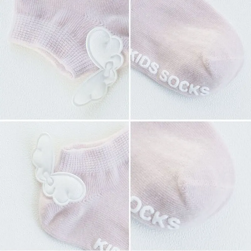 New Cotton Baby Spring And Summer Socks Cartoon Cute Newborn Baby Loose Mouth Socks Children Socks