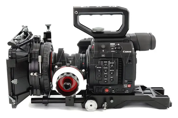 

CAME-TV Shoulder Rig For C anon E OS C200 With Mattebox Follow Focus PK03