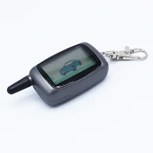 Starline A9 LCD Controle Remoto Chaveiro/Corrente Chave Fob Remoto para a Segurança Do Veículo em Dois Sentidos do Sistema de Alarme de Carro Starline Twage A9