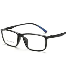 Модные квадратные оптические очки для студентов, оправа TR90, оправа для очков, Мужской Ультра-светильник, мягкая оправа для близорукости, очки для чтения