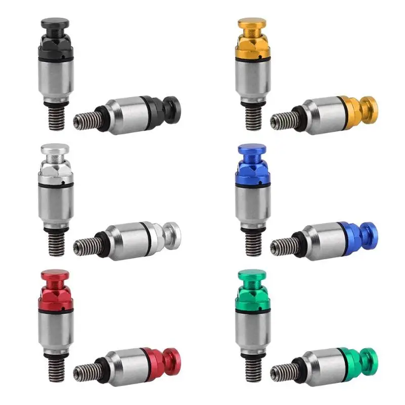 

VODOOL 2Pcs M5X0.8mm Motorcycle Fork Air Bleeders Relief Valves Motocross Mototbike Dirt Bike DIY Air Valve Screw For Kawasaki